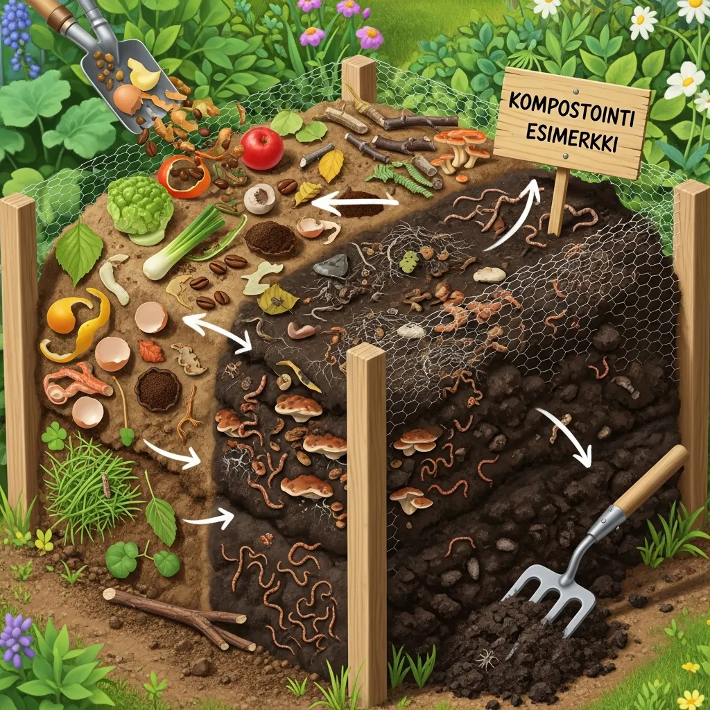 Kompostointi esimerkki